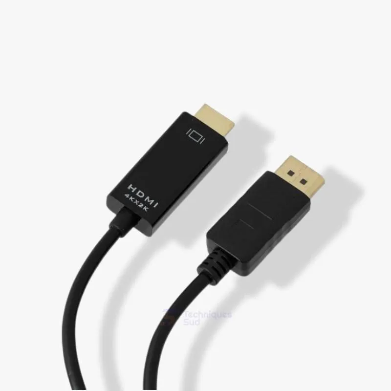 [DP TO HDMI] Câble DisplayPort vers HDMI 1,8M 4K