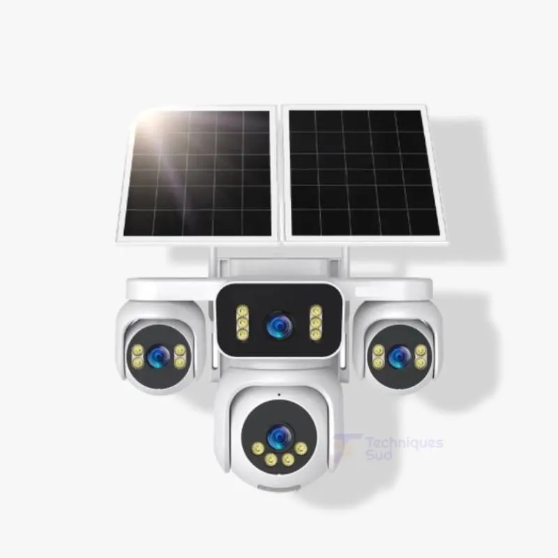 Camera Solaire 4G  4 lens X10 Zoom
