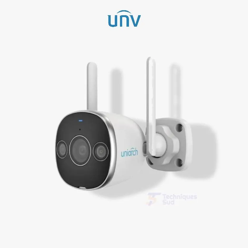 Uniarch Uniview Uho-B2D-M3F4D – Caméra Wi-Fi Bullet 3 MP Dual Light