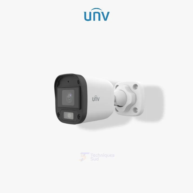 Uniview UAC-B112-AF28-DL – Caméra Bullet Analogique 2MP ColorHunter Dual Light Audio
