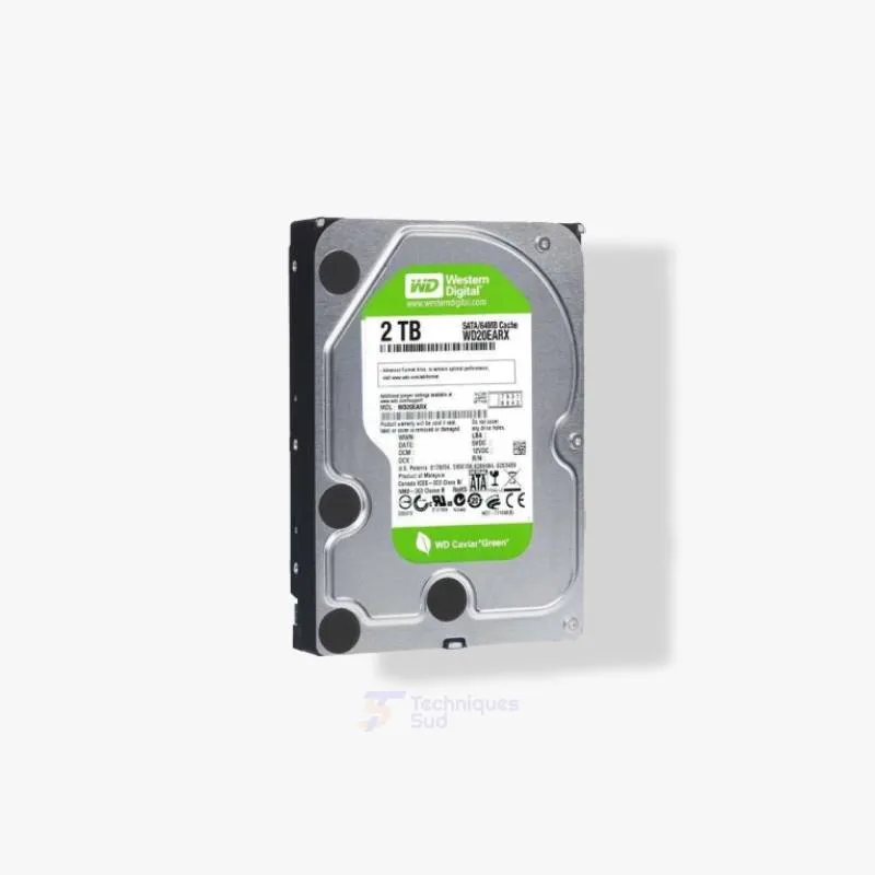 Disque Dur 2 To HDD CCTV Recyclé
