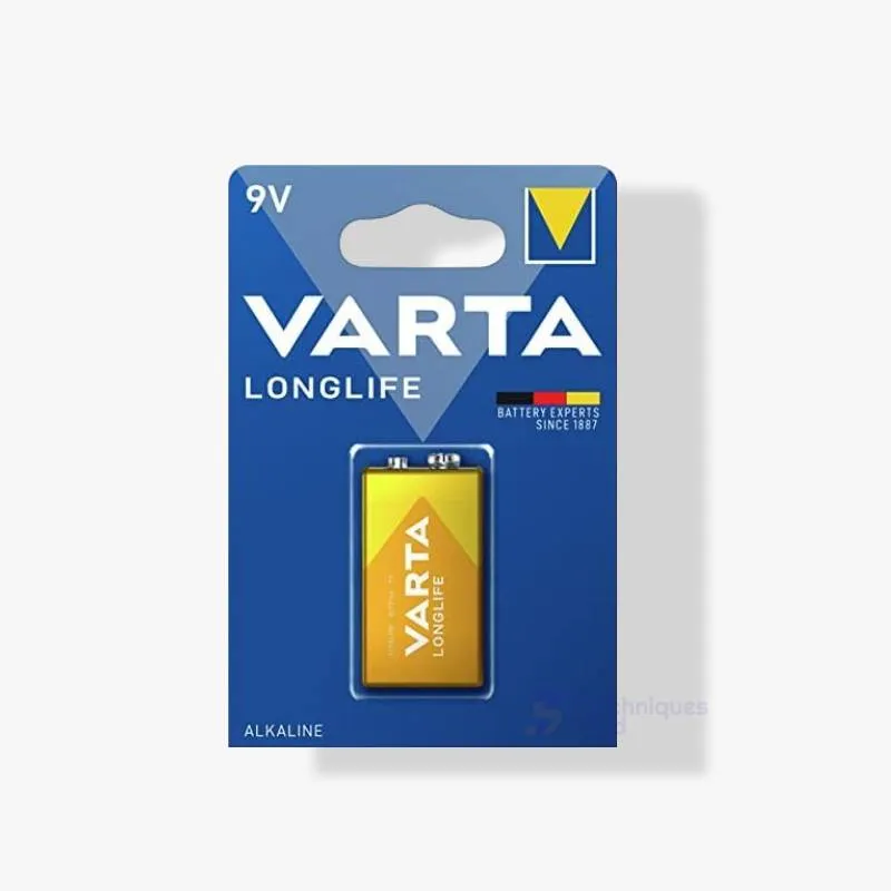 Pile VARTA 9V Alkaline – Batterie 9 Volts