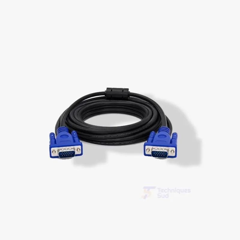 Câble VGA 5 m – Câble Vidéo VGA