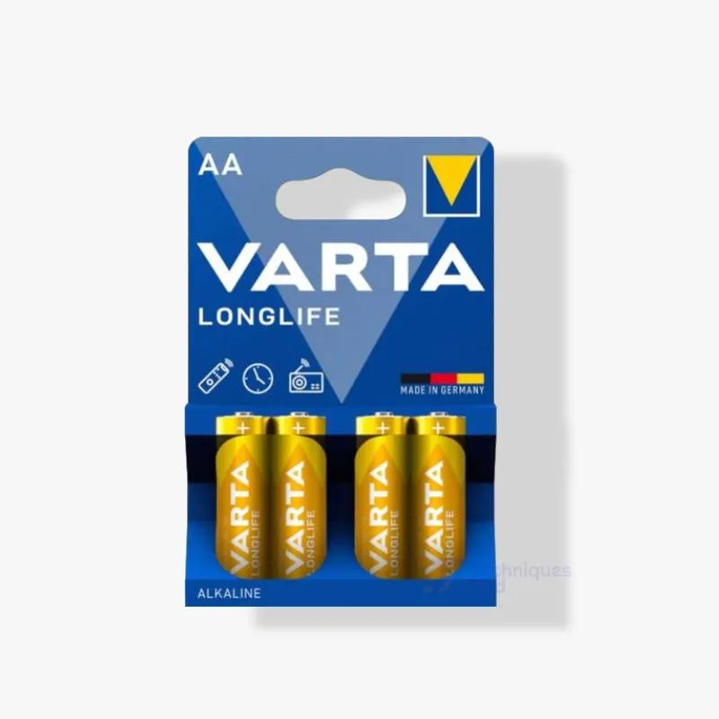 Pile VARTA AA Longlife – Pile Alcaline 1,5 V