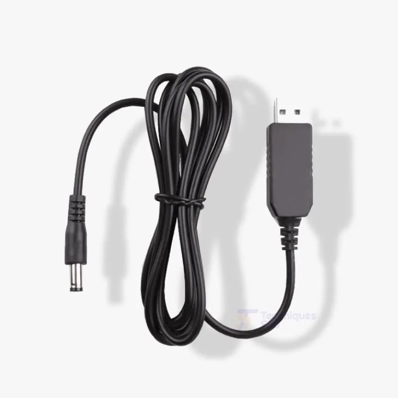USB Power Boost Cable 5V vers 12V 1A – Convertisseur DC-DC