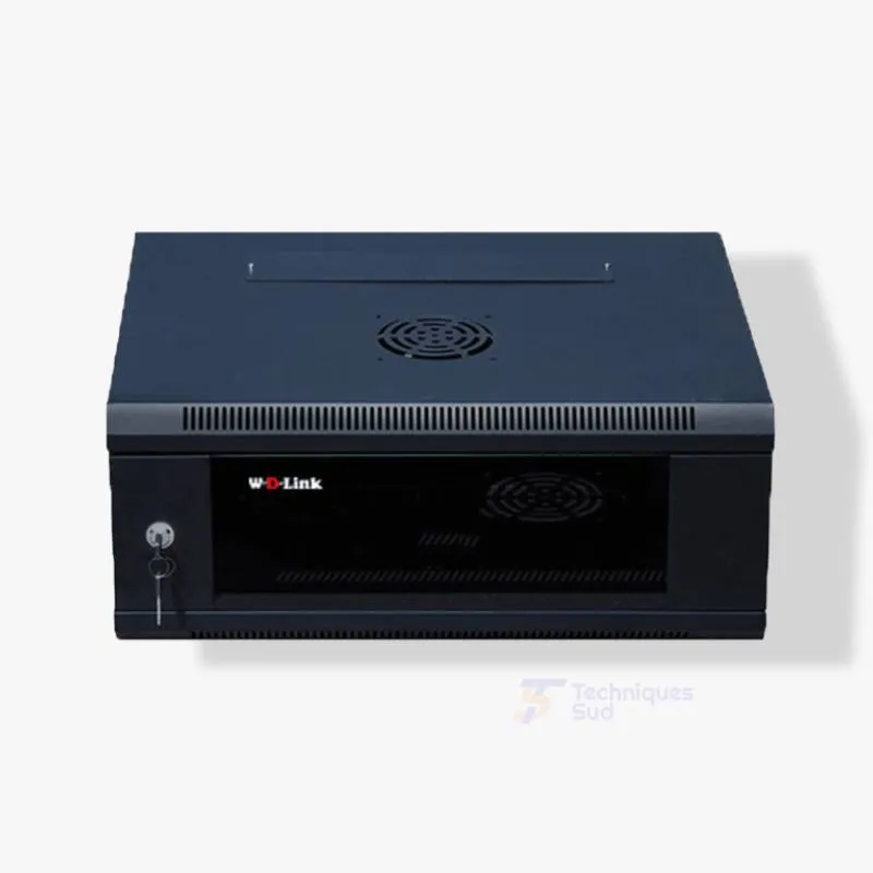 Armoire Informatique 4U 600 × 450 mm – Baie Réseau Murale