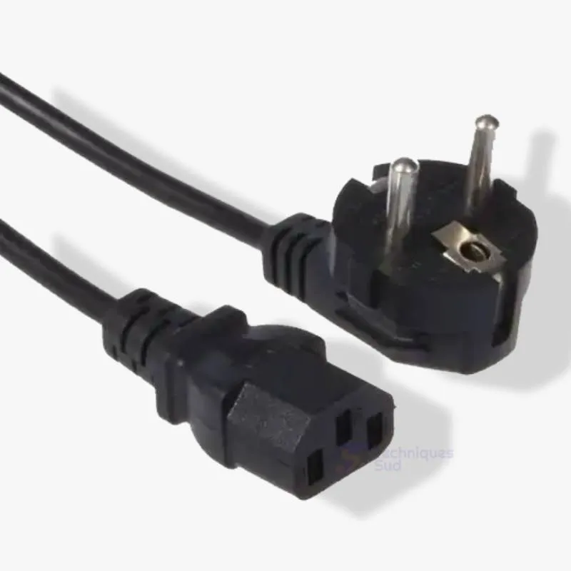Câble d’Alimentation PC Bureau – Cordon Secteur