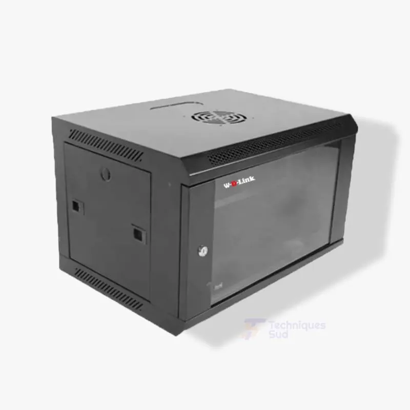 Coffret Informatique 6U 450 × 600 mm – Baie Réseau 19"