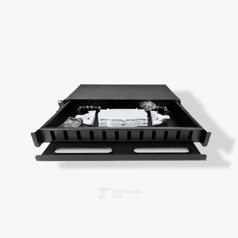 Tiroir Fibre Optique 12 Ports Duplex Vide – Rack 19"