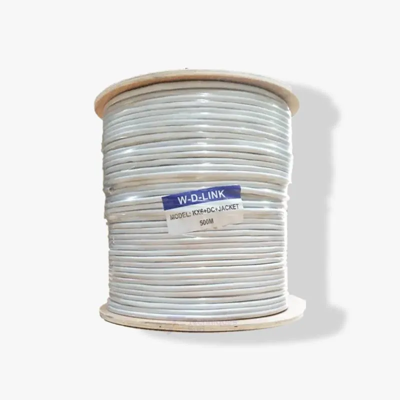 Câble Coaxial + DC KX6 – Câble pour Vidéosurveillance CCTV