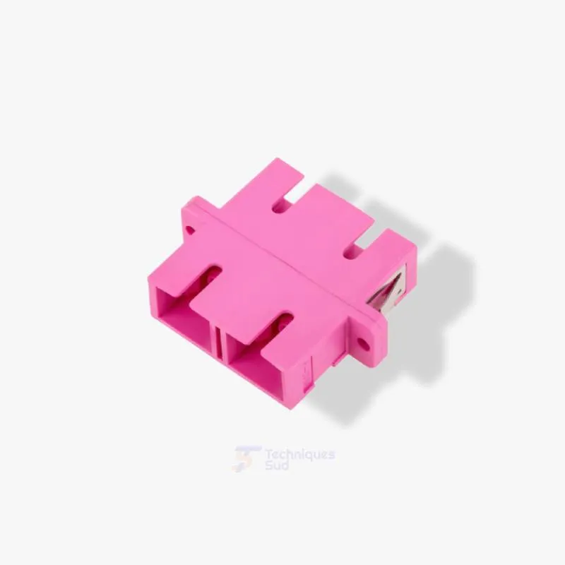 Coupleur Fibre Optique SC-SC Duplex OM4 Multimode