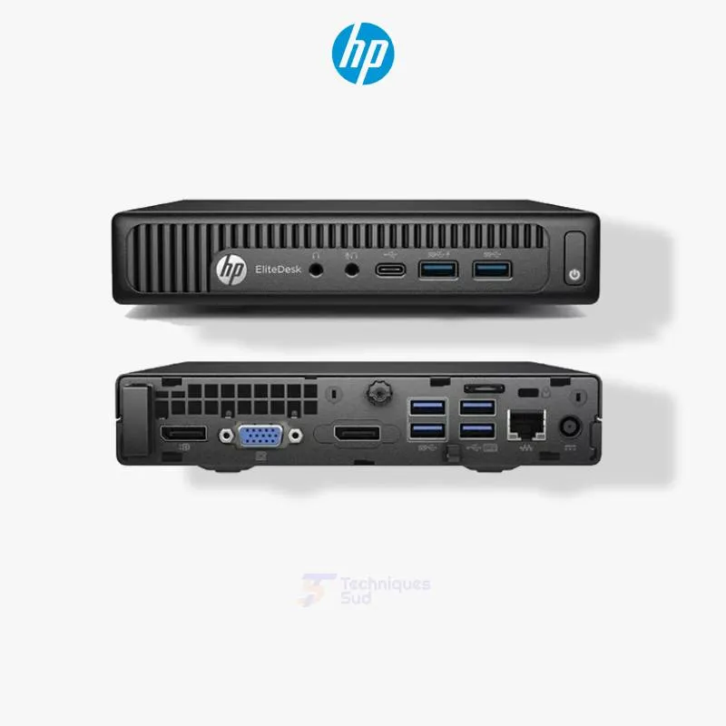 HP EliteDesk 800 G2 USFF – Core i5, 8 Go RAM, 256 Go SSD – PC Occasion
