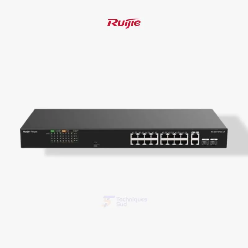Ruijie Reyee RG-ES118FGS-LP – Switch PoE Gigabit 18 Ports