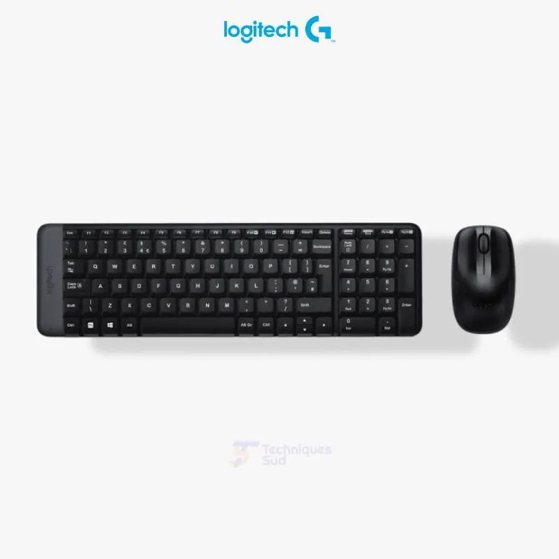 Logitech MK220 – Clavier et Souris Sans Fil