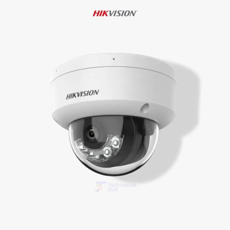 Hikvision DS-2CD1163G2-LIU – Caméra IP Dome 6 MP Smart Hybrid Light