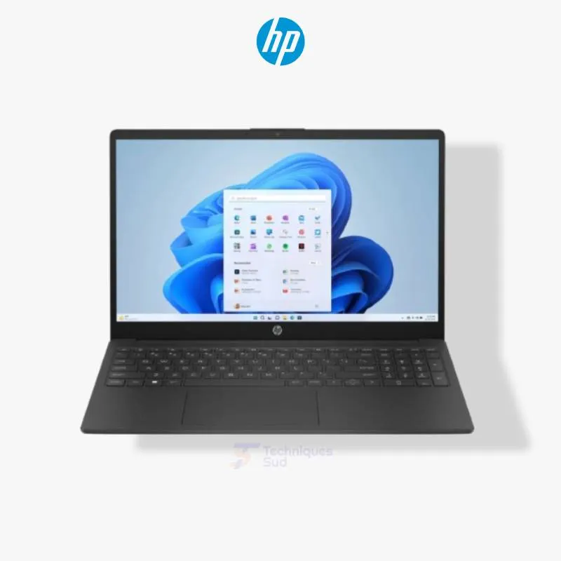 HP 15 – Core 3-100U, 8 Go, 512 Go SSD, 15,6" FHD, Windows 11