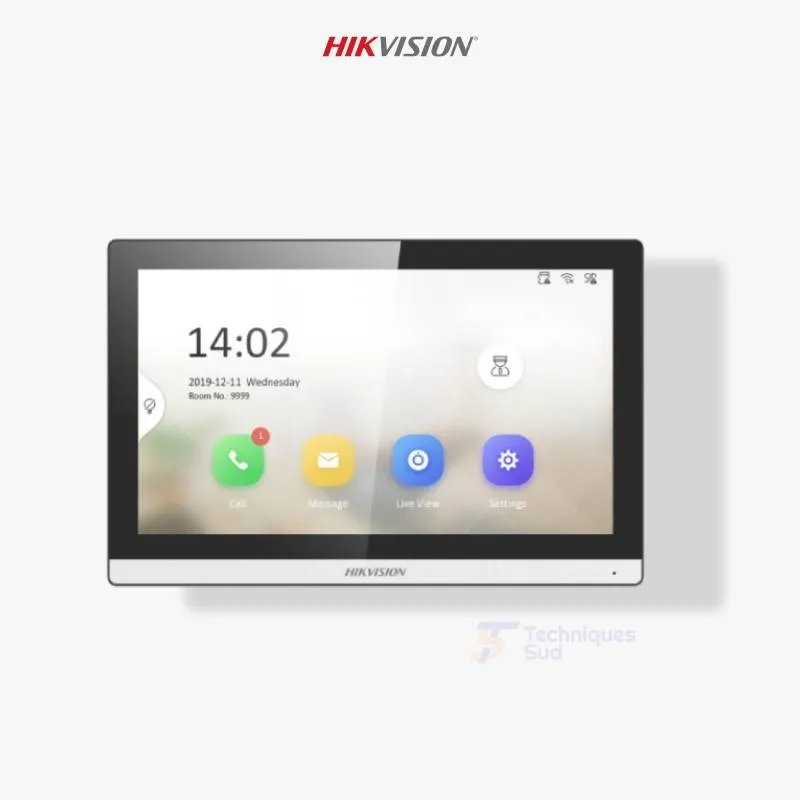 Hikvision DS-KH6350-WTE1 – Moniteur Vidéophone IP 7" Wi-Fi