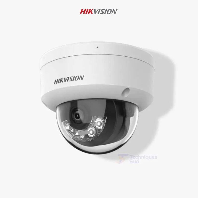 Hikvision DS-2CD1143G2-LIU – Caméra IP Dome 4 MP Smart Hybrid Light