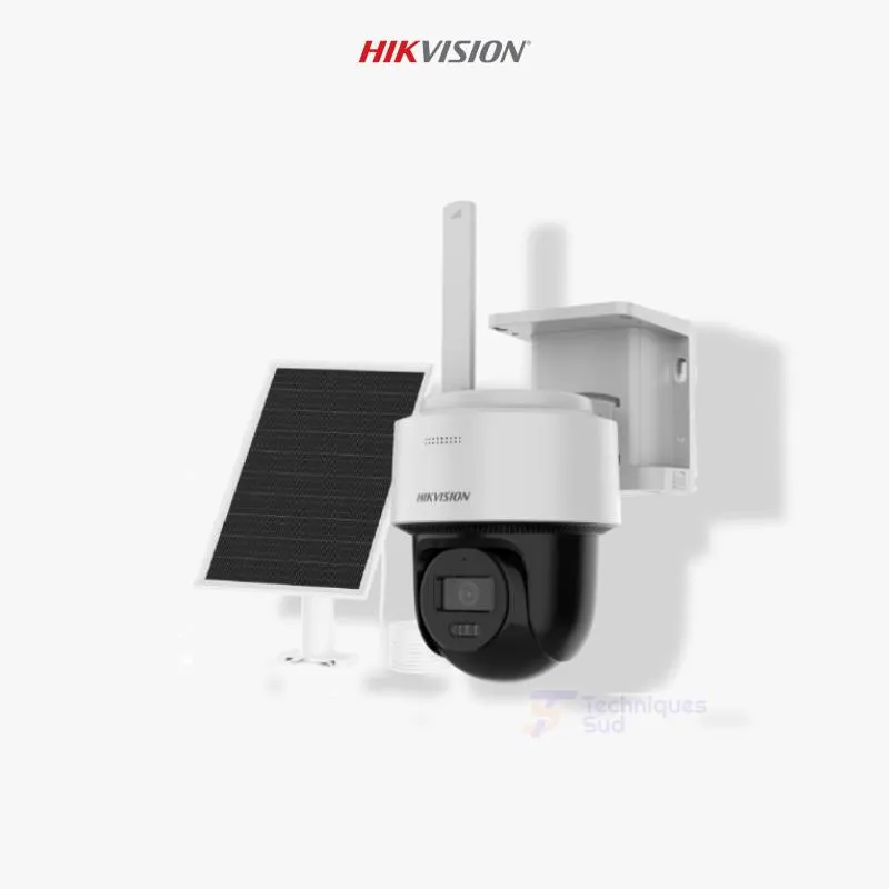Hikvision DS-2CFSP4/4G – Caméra PT Solaire 4G 4 MP