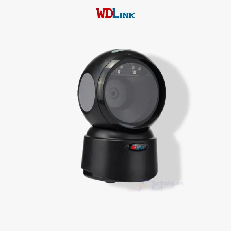 WDLINK WD9300 – Scanner Code-Barres 1D/2D et QR Omnidirectionnel