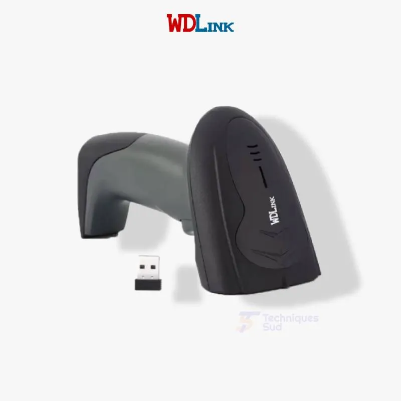 WDLINK WD9100S – Scanner Code-Barres 2D Sans Fil / Filaire