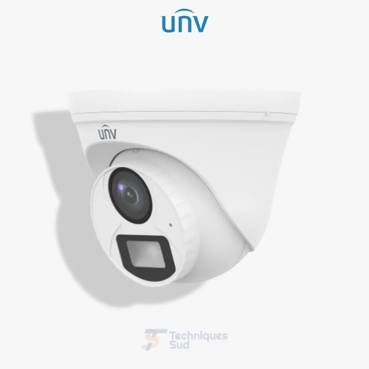 Uniview UAC-T112-AF28W – Caméra Analogique Turret 2 MP Audio ColorHunter 2,8 mm