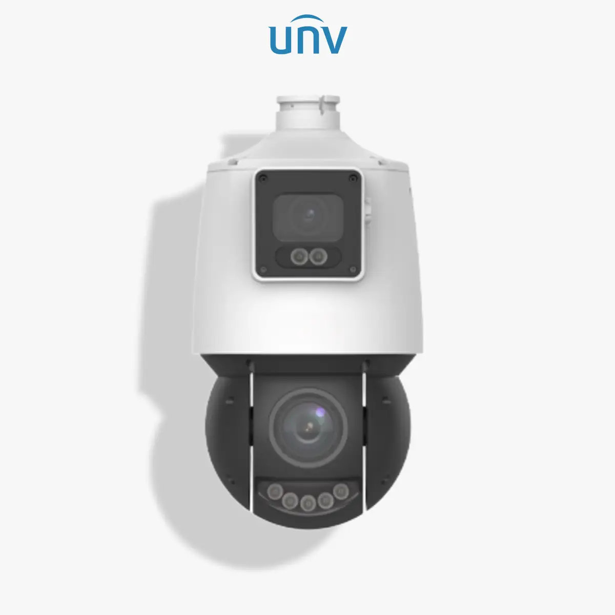 Uniview IPC94144SFW-X25-F40C – Caméra IP PTZ 4 MP + 4 MP Zoom x25 Double Objectif