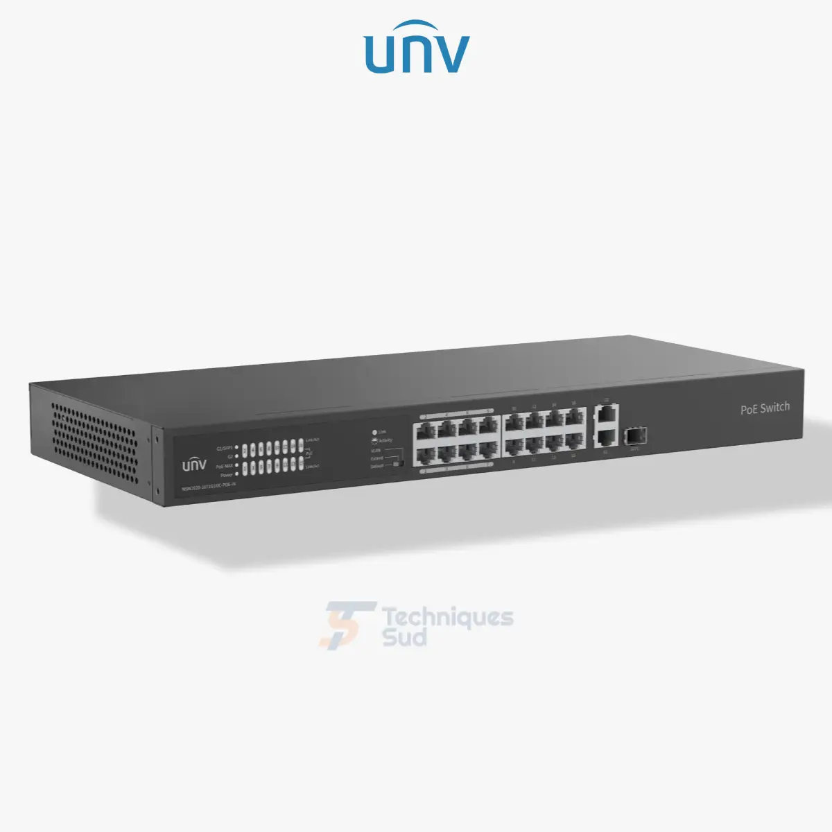 [UV-NSW2020-16T1GT1GC-POE-IN] Uniview NSW2020-16T1GT1GC-POE-IN – Switch PoE 16 Ports + 1 Gigabit + 1 Combo
