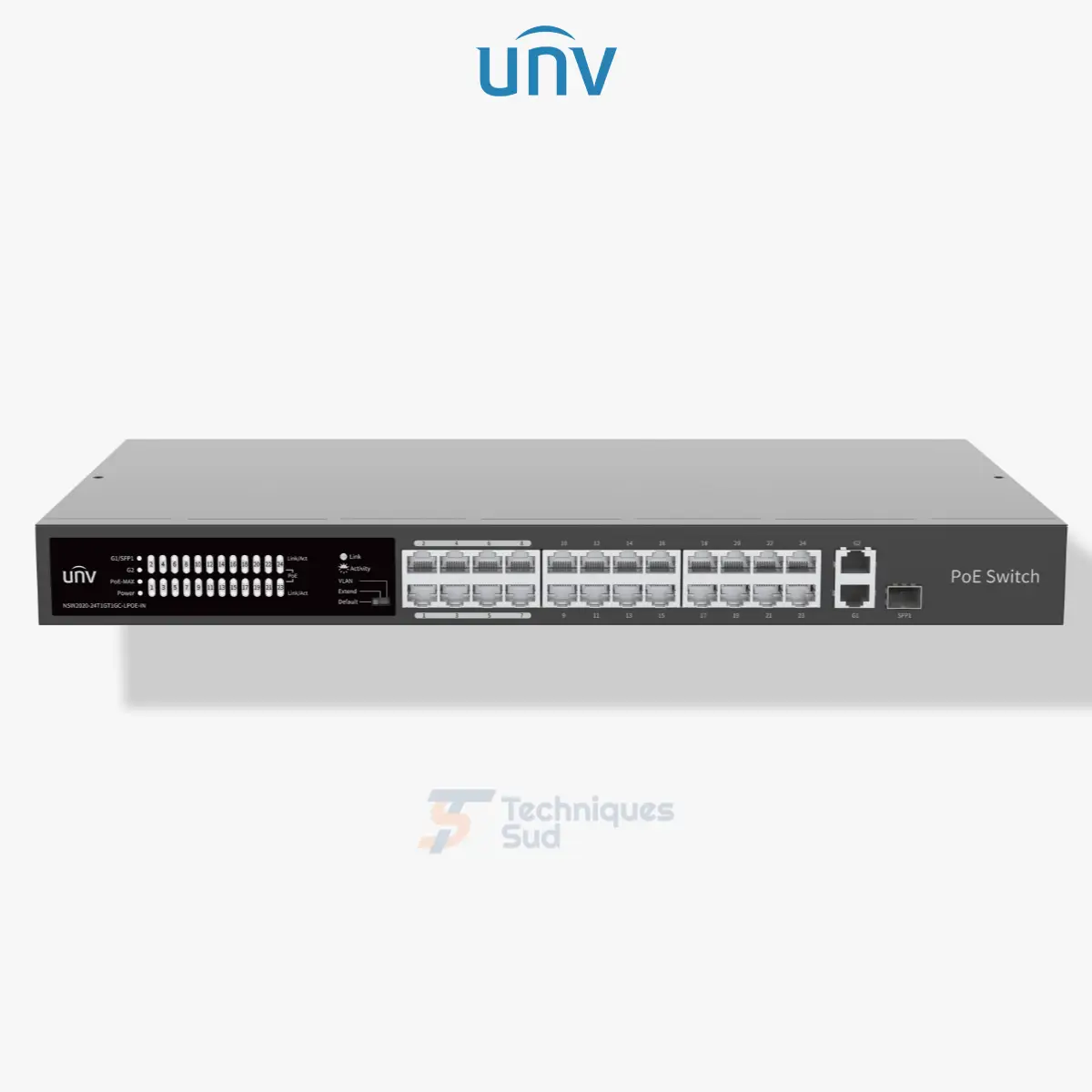 [UV-NSW2020-24T1GT1GC-POE-IN] Uniview NSW2020-24T1GT1GC-POE-IN – Switch PoE 24 Ports + 1 Gigabit + 1 Combo
