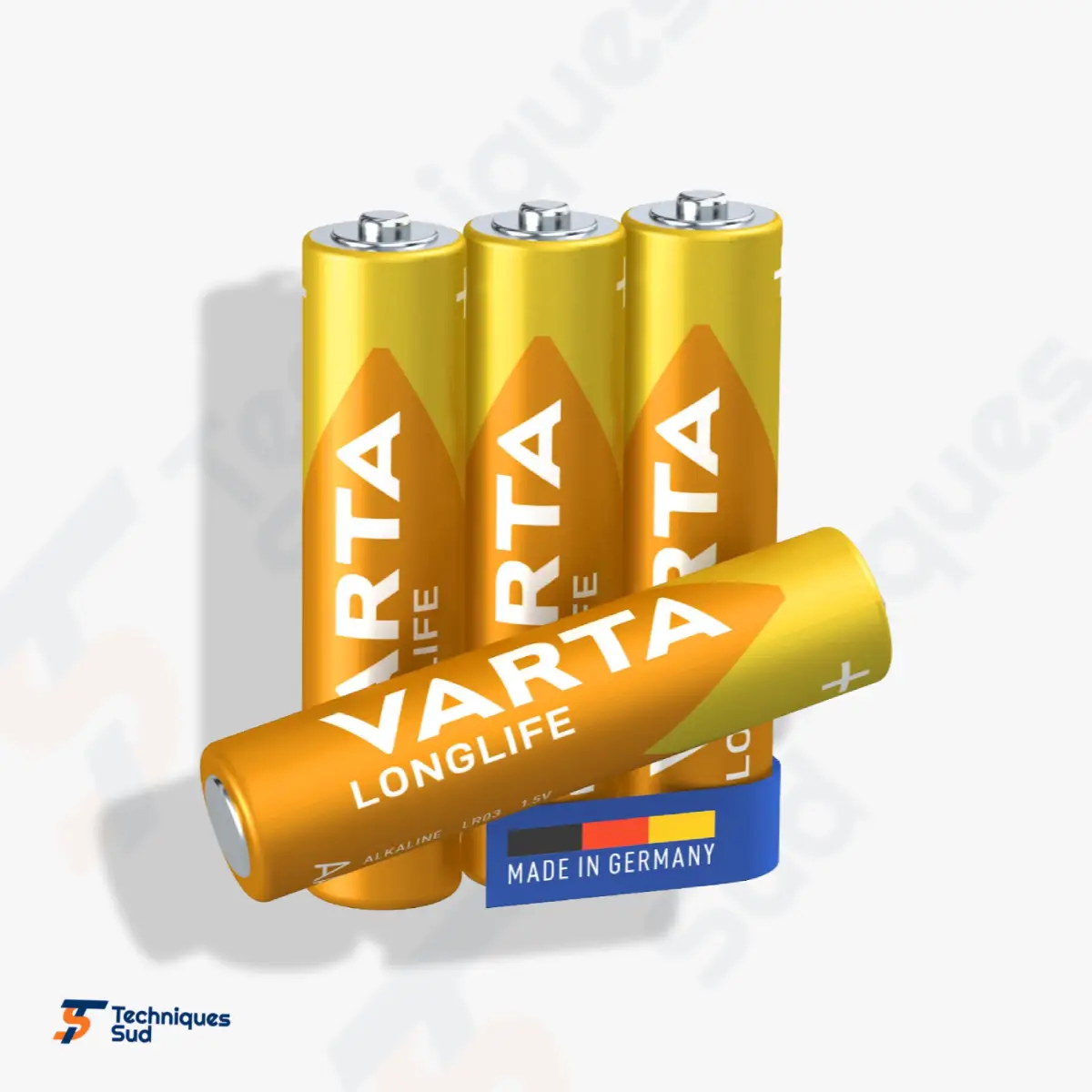 Tableau Pile VARTA AAA Longlife – Pile Alcaline 1,5 V (LR03)