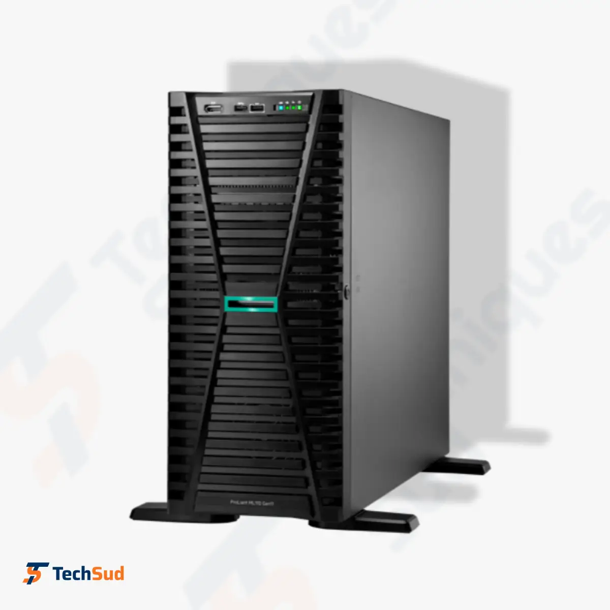 [P87458-425] HPE ProLiant ML30 Gen11 – Serveur Tour Xeon 6333P, 32 Go, 2x 480 Go SSD, RAID MR216i-p