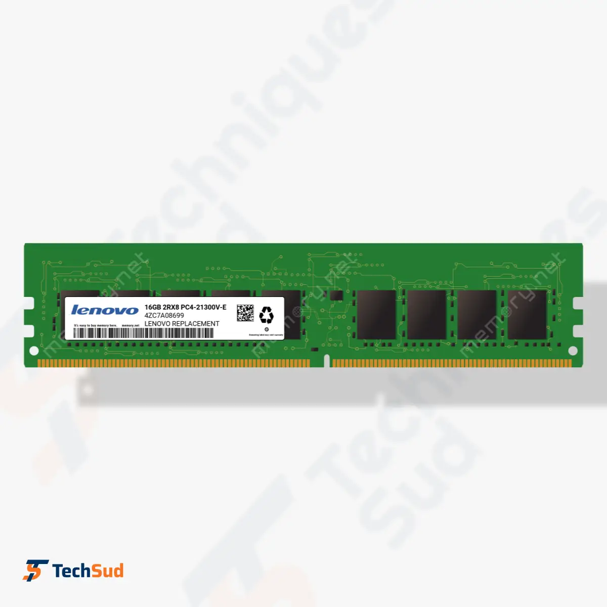 Lenovo 4ZC7A08699 – Mémoire 16 Go TruDDR4 2666 MHz UDIMM