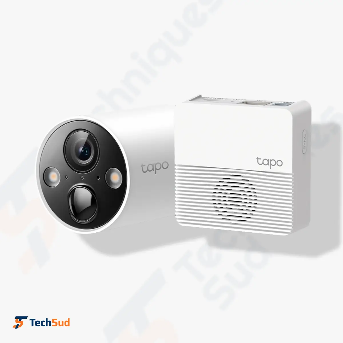 TP-Link Tapo C420S1 – Caméra Sans Fil sur Batterie 2K QHD + Hub H200